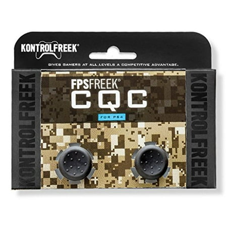 KontrolFreek FPS Freek CQC for PlayStation 4 (PS4) Controller | Performance Thumbsticks | 2 Mid-Rise Concave |