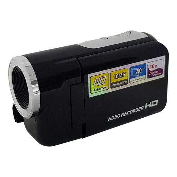 Coollooc 16x Digital Zoom Camera - Camera Camcorder Dv Video Full HD 1080p 16x High Definition Digital Camcorder Video Dv Camera for Adults and Kids Gifts for Travel Daily Recording