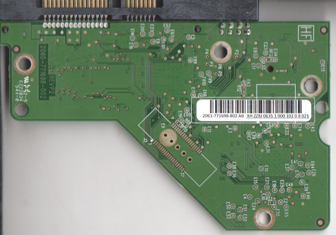 PCB Contrôleur WD20EARX-22PASB0 - 2060-771698-002 - Pièce Détachée Pour Disque Dur Western Digital