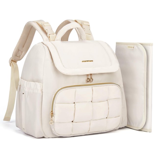 Mochila Mommore Mini Acolchada para Pañales con Cambiador