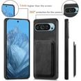thumbnail image 5 of Magnetic Slim Fit Case for Google Pixel 9 Pro XL 2024 with Detachable Credit Card Holder Slot, Scratch Resistant Ultra-Thin Case for Google Pixel 9 Pro XL. TCK-Retro Blue, 5 of 13