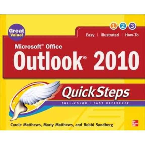 Pre-Owned Microsoft Office Outlook 2010 QuickSteps (Paperback) 0071634967 9780071634960