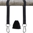 thumbnail image 1 of RV El kit para colgar columpios puede soportar hasta 30 kg, fácil y rápido de instalar en el árbol con 2 correas y mosquetón, 2 piezas., 1 of 5