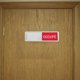 thumbnail image 2 of Señal de estado para sala de conferencias y oficina, señal de baño ocupada vacante, accesorio indicador de puerta corredera para baños y hoteles, 2 of 4