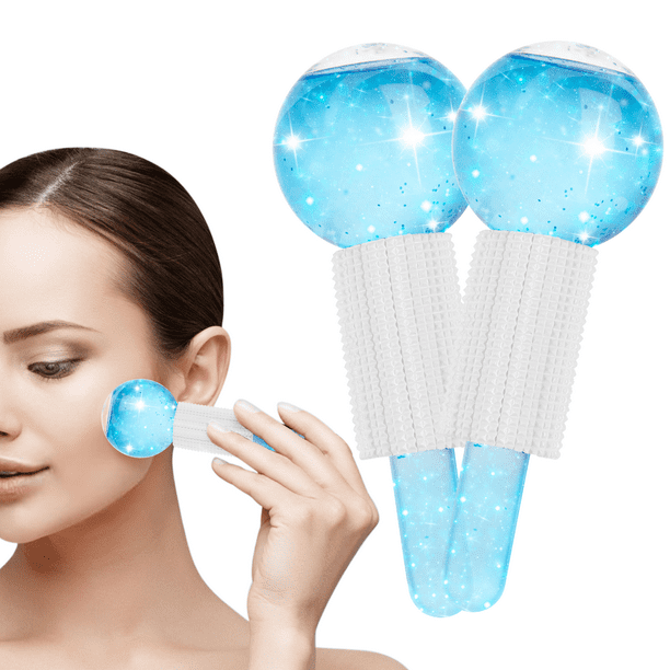 2PCS Ice Globes Labymos Face Cooling Massager Uso en el hogar Cuidado de la  piel | Walmart en línea
