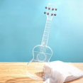 thumbnail image 4 of Ukulele transparente con bolsa Gig cuerdas 3 de limpieza regalo Yuyangstore Ukelele transparente de 23 pulgadas, 4 of 8