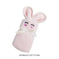 thumbnail image 3 of Qholemyo Happy Bunny Towel Gift Set Embroidered Face Towels Wedding Favors Celebration Year Gifts Soft Bath Towels For Bathroom, 3 of 6