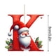 thumbnail image 3 of Adornos navideños, adornos navideños, regalos navideños, letras colgantes, decoración de acrílico, árbol de Navidad plano, decoración para fiestas en el hogar, colgante de regalo, letra plana de acríl, 3 of 4