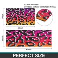 thumbnail image 7 of Colorful and Black Of Leopard Print Kitchen Rugs Sets Of 2,Anti Fatigue Kitchen Mat Rugs Non Slip Washable,Decorative Kitchen Floor Mats for Kitchen,Sink,Laundry,17"x30"+17"x47", 7 of 7