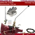 thumbnail image 1 of American Shifter  4L60E Shifter Kit Chrome 16 in. E Brake Cable Clevis Trim Kit for DAFA7, 1 of 1