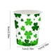 thumbnail image 3 of St. Patrick's Day Tableware Set, Green Lucky Shamrock and Plaid Disposable Plates, Cups, Napkins, Forks, Spoons, Knives, Straws, Banner for St. Paddy's Day, Irish-Themed Birthday Party Supplies, 3 of 7