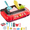 Red, variant on Funtogether Color-Changing Kitchen Playset Pretend Play BBQ Grill