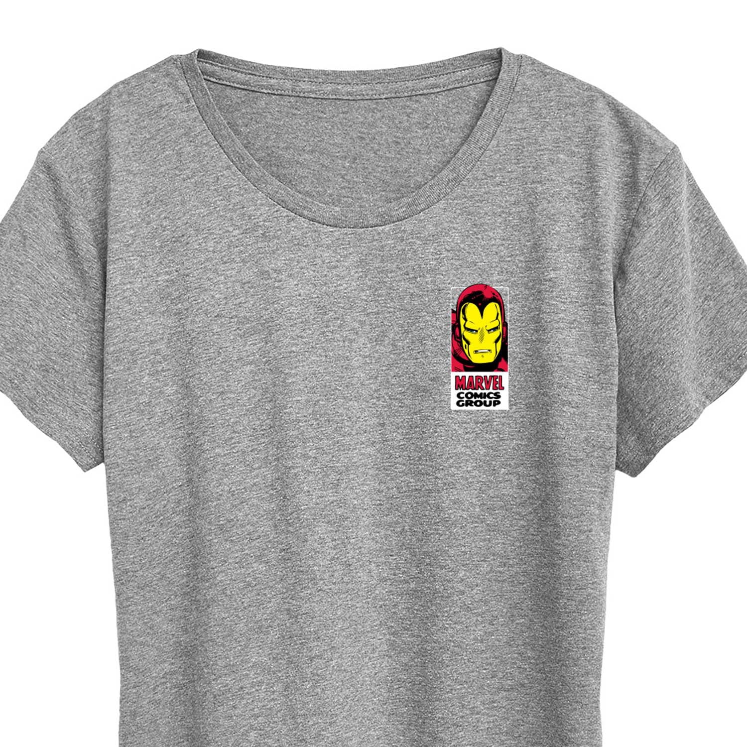 Marvel Iron Man - Invincible Oversized - Women's Short Sleeve Graphic T-Shirt