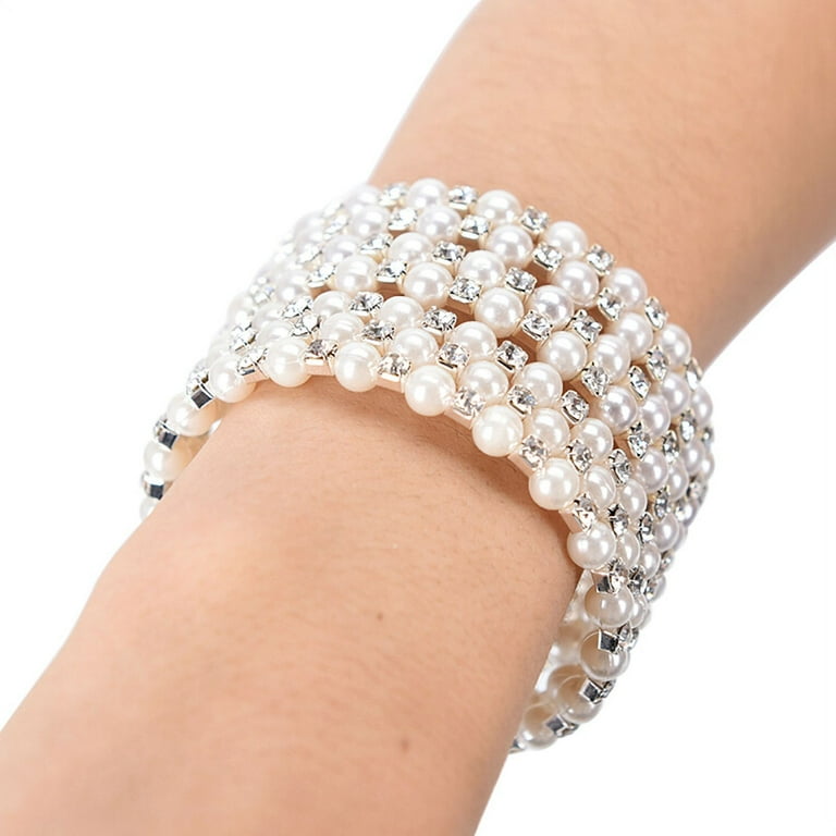 Elastic on sale cuff bracelet
