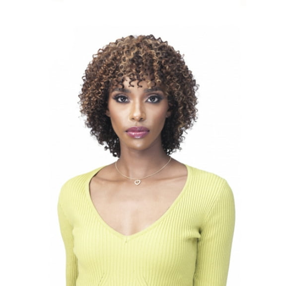 Bobbi Boss Claudia Human Hair Wig MH1332 Human Hair Wigs / Color: NATURAL BLACK