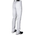 thumbnail image 4 of Pantalones de béisbol Rawlings BP31SRP para jóvenes, talla XL, blanco/negro, 4 of 5