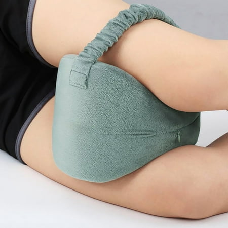 Sciatica Nerve Pain Relief Memory Foam Knee Pillow Leg Pillow Cushions Side Sleeper Body Pillows Travel Under Knee Sleeping Gear Back