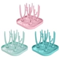 thumbnail image 3 of Estante De Secado De Biberones De Plástico Desmontable, Escurridor De Biberones, Estante De Secado, Taza De Alimentación, Chupete, Estante De Almacenamiento Para Pezones seitruly BA001248-01, 3 of 6