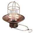 thumbnail image 1 of Solar Hanging Light, Iron Frame 6-8H Lighting Outdoor Retro Lantern Decorative 600mAh  for Porch for Garden, 1 of 8