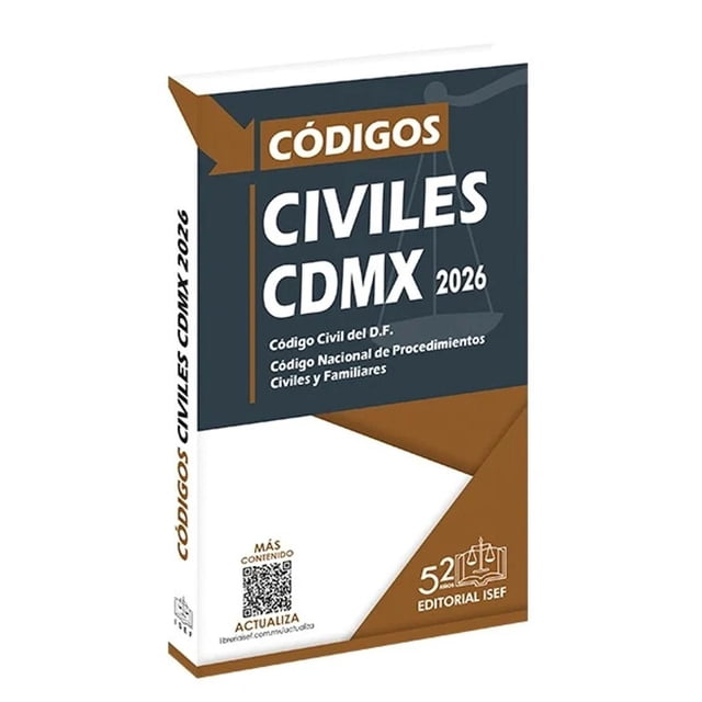 Códigos Civiles CDMX 2026 (Profesional), de Ediciones Fisca