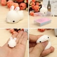 thumbnail image 4 of Squishy Toy Kawaii Mochi Bunny Rabbit Squeeze Collection Stress Reliever Decor Cute Kids Children Healing Gift, 4 of 9
