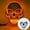 Orange, variant on LED Halloween Skull Mask Light Up Scary Skeleton Face Mask for Adults Teens Cosplay Party Supplies