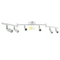 thumbnail image 2 of Rotatable Track Light, 6 Way Spotlight Ceiling Light Kit with GU10 Base Sockets, for Bedrooms, Living Rooms, Showrooms, Offices, Modern and Unique Design, 2 of 7
