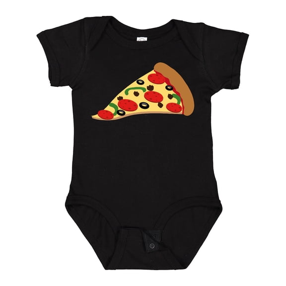 Inktastic Pizza Slice Boys or Girls Baby Bodysuit