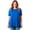 Dark Sapphire, variant on Women's Plus Size Boatneck Swing Tunic