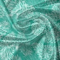 thumbnail image 5 of Ambesonne Teal Window Valance, Drawing, 54" X 18", White Teal, 5 of 5