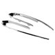 thumbnail image 1 of Car Front Bumper Fog Light Grille Bright Strip 51117331769 51117331770 for 5 Series F10 F11 F18 201, 1 of 5