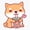 1pcs, variant on Shiba Inu Bubble Tea Sticker