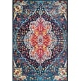 thumbnail image 2 of nuLOOM Glowing Bissful Florette Area Rug, 8' 10" x 12', Blue, 2 of 3