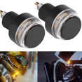 thumbnail image 4 of 2pcs LED License Plate Light Signal Lamp 27.6in Cable Accessory for Motorcycle ATV ScooterWhite Turn to Yellow, 4 of 8