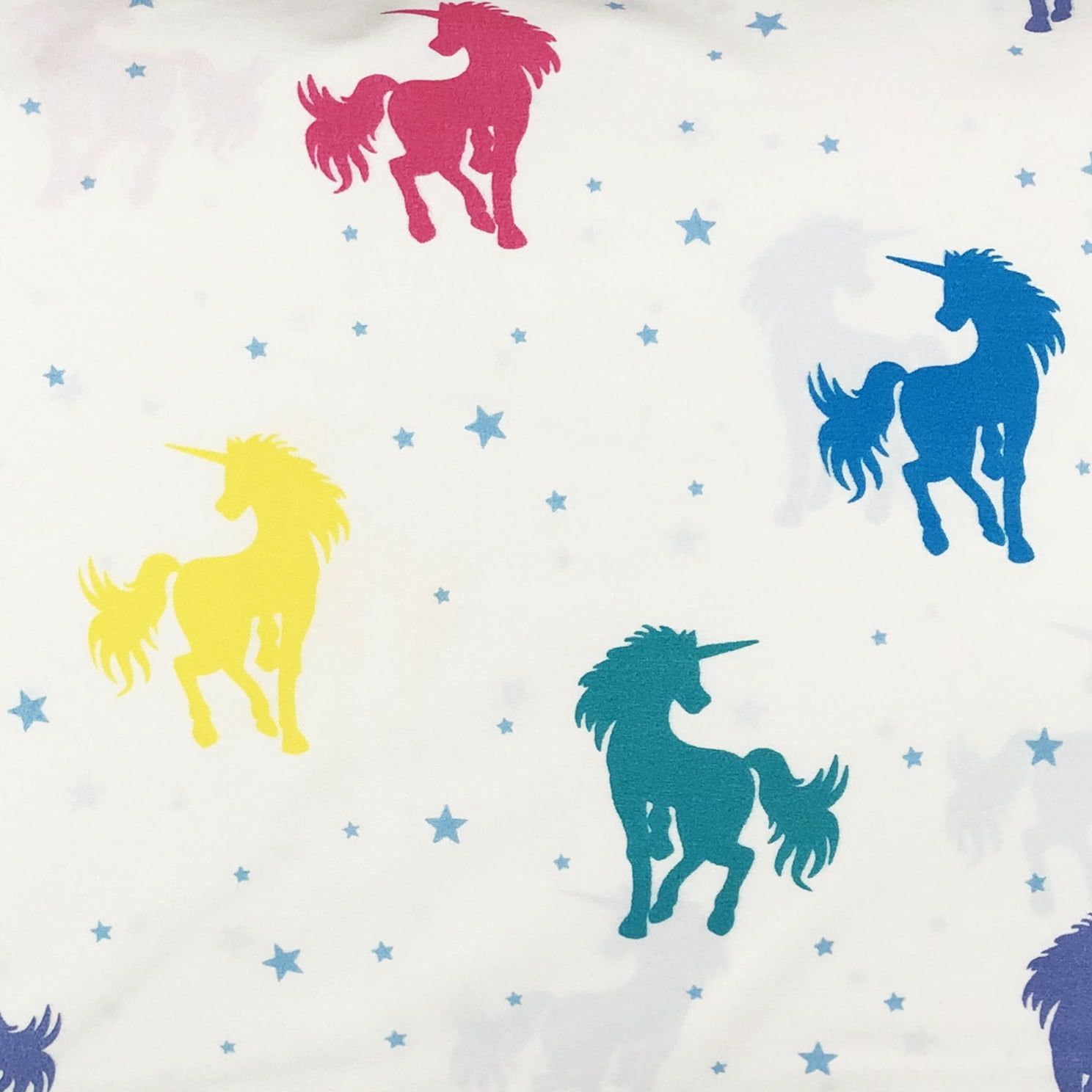 Rainbow Unicorn Pillowcase Pair Standard