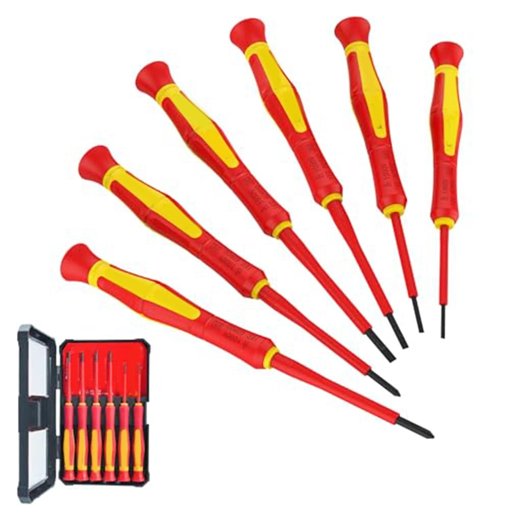 6PCS 1000V Insulated Screwdriver Set With Multifunctional Electrical Tools