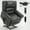 Gray, variant on Faux Leather Power Lift and Heat Massage Recliner with USB Ports