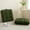 Dark Green, variant on Large Dark Green Square Tufted Corduroy Floor Pillow Cushion for Adults, Meditation Cushion for Yoga, Tatami, Living Room Seating