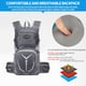 thumbnail image 4 of Mochila de hidratación para camping y senderismo, mochila térmica para agua, ideal para correr, hacer senderismo, andar en bicicleta y acampar., 4 of 7