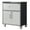 Black&Gray, variant on DKYNDSYN Metal Storage Cabinet with Wheels, Lockable Tool Cabinet with Adjustable Shelf, Rolling Garage Cabinet with 1 Drawer and 2 Doors, 29.5x16.5x34.6 inches, 500 lbs Capacity, Black/Gray