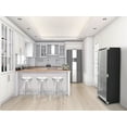thumbnail image 3 of Seville Classics UltraHD Steel Storage Cabinet, 30" W x 18" D x 72" H, Satin Graphite, 3 of 8