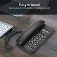thumbnail image 4 of Brynna Home PhoneLandline Phone, Long Service Life Corded Telephone KX-T076 Easy To Install Energy Saving for Hotel Office, 4 of 7