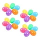 thumbnail image 4 of Huevos de Pascua rellenables, decoración, juguetes interactivos, coloridos y brillantes, 8 cm x 6 cm. 24 piezas, 4 of 9