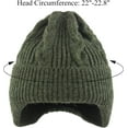 thumbnail image 3 of Women Winter Beanie Hat Warm Soft Stretch Slouchy Skully Knit Cap, 3 of 4