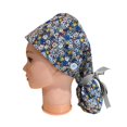 thumbnail image 1 of Gorro quirúrgico de pelo largo con ECG, gorro esmerilado, gorro con hebilla de algodón puro estampado para mujer, 1 of 3