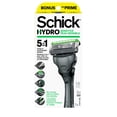 thumbnail image 3 of Schick Hydro Sensitive Men’s Razor with Bonus Stubble Clip, 3 of 14