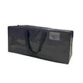 thumbnail image 3 of Large Moving Bags Storage Totes Space Saver Bags Lightweight Household Organizer Black, 3 of 9