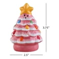 thumbnail image 3 of Mr. Christmas Nostalgic Ceramic Tree Salt & Pepper Shakers - Pink, 3 of 5