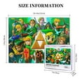 thumbnail image 5 of 500 Pieces Unique The Legend Of Zelda Jigsaw Puzzles For Adults Cartoon Wooden Puzzle Large Puzzle Game Artwork Family Decorations Puzzle, 5 of 9