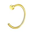 thumbnail image 2 of QIQUWOHUL Trendy Stainless Nose Ring Personalized Nose Ring C Studded Nose Piercing Decorative Jewelry Showing Unique Charms Suitable For Many Occasions, 2 of 9
